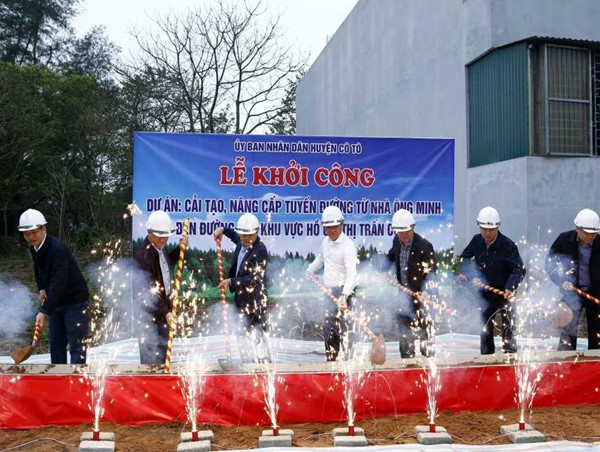 Quảng Ninh: Khởi công xây dựng 2 công trình đường giao thông