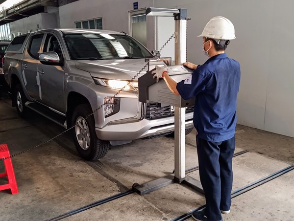 Từ 1/10 ô tô dính "phạt nguội" vẫn được đăng kiểm tạm với thời hạn 15 ngày