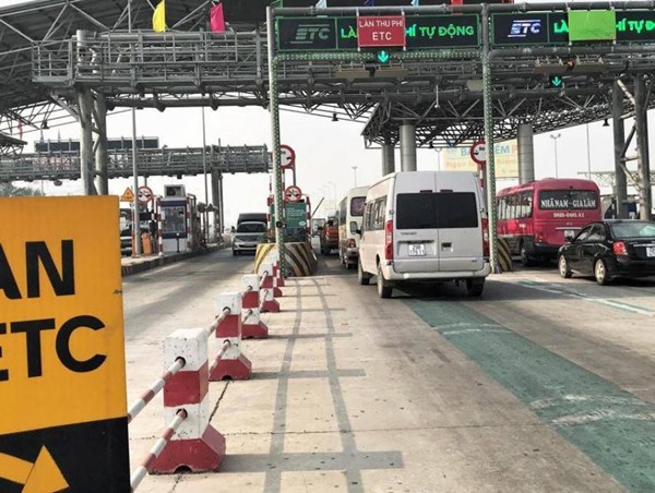 Phạt đến 2 triệu đồng nếu xe không đủ tiền trong tài khoản ETC