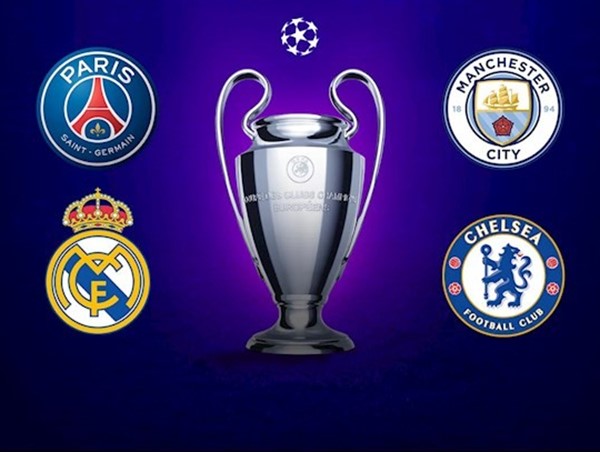 Bốn đại diện cuối cùng góp mặt tại bán kết Champions League