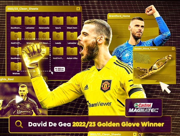 David De Gea giành “Golden Glove” tại Premier League