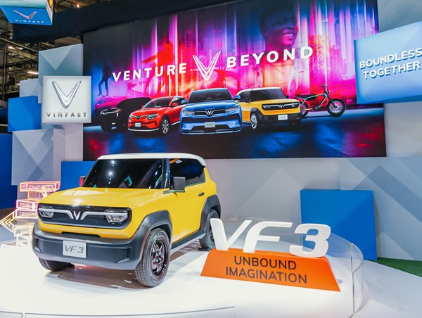 VinFast VF 3: Mẫu xe điện mini-eSUV ra mắt toàn cầu tại CES 2024