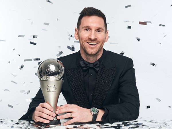 Messi giành FIFA The Best lần thứ 3 trong sự nghiệp