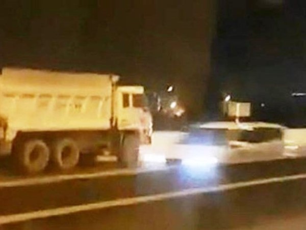 Tài xế xe ben chạy ngược chiều trên cao tốc nhận cái kết đắng