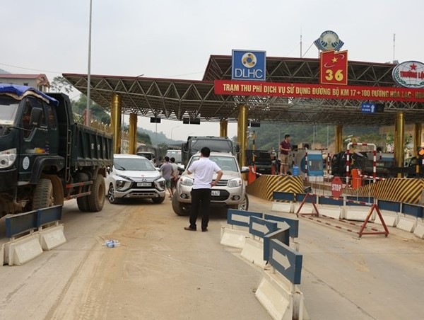 Bộ GTVT đề nghị bảo đảm an ninh tại trạm thu phí Hòa Lạc – Hòa Bình