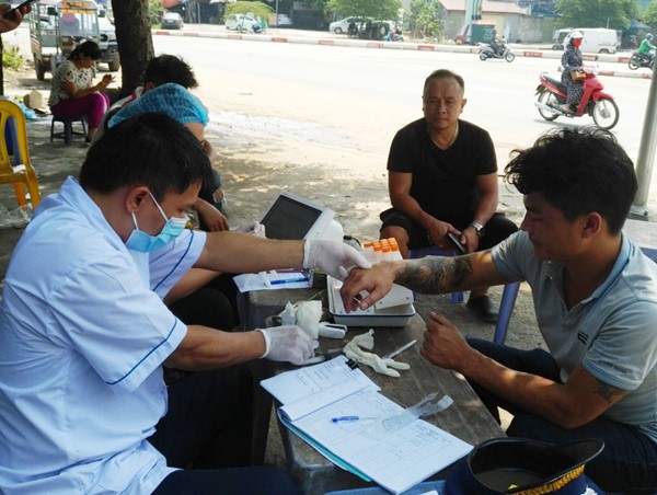 Hà Nội: Lại phát hiện 1 lái xe dương tính với ma tuý đá trên QL 32