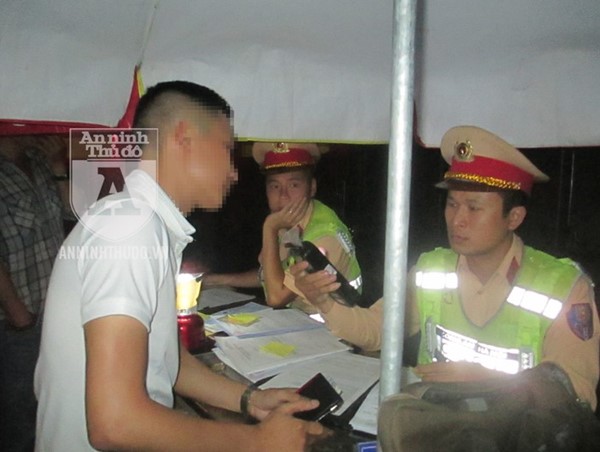 Cảnh sát 141 kiên quyết xử lý các trường hợp “có hơi men” trên đường