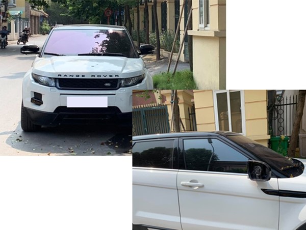 Loạt xe sang tiền tỷ Range Rover bị vặt gương, trộm logo ở Việt Nam