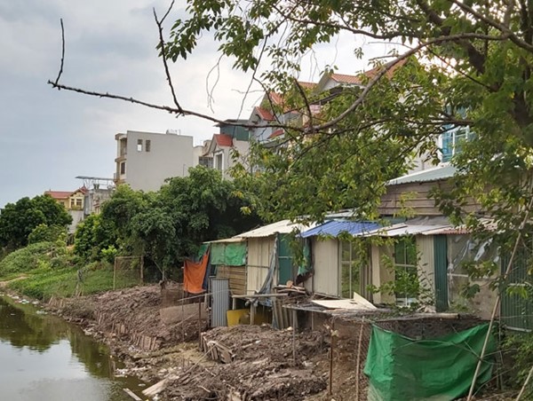 Huyện Thường Tín: Nhức nhối nạn lấn chiếm bờ sông