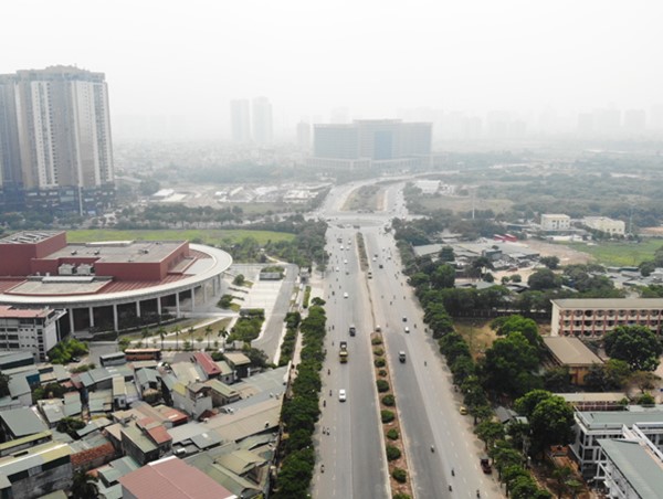 Hà Nội phân luồng giao thông phục vụ thi công đường đua F1