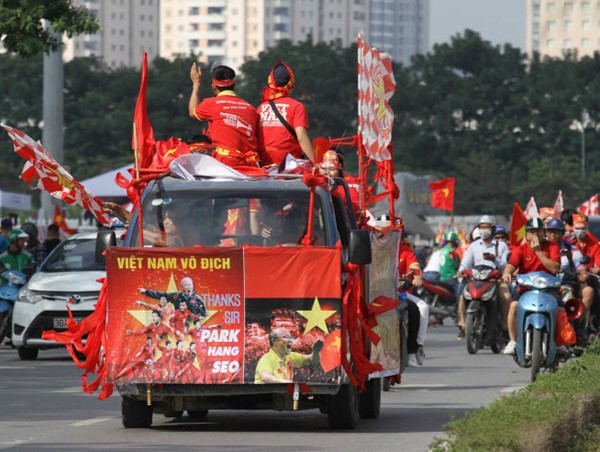 Phân luồng giao thông trận đấu vòng loại World cup 2022 giữa Việt Nam và Thái Lan 