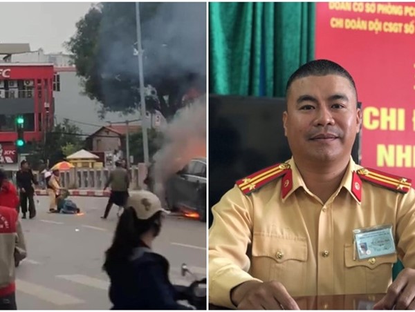 Lời kể của CGST lao vào gầm xe Mercedes cháy cứu người