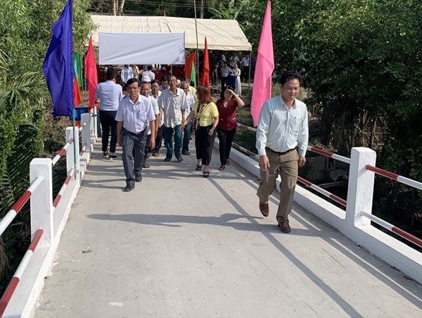 Hậu Giang: Chính thức khánh thành cầu Sông Lá