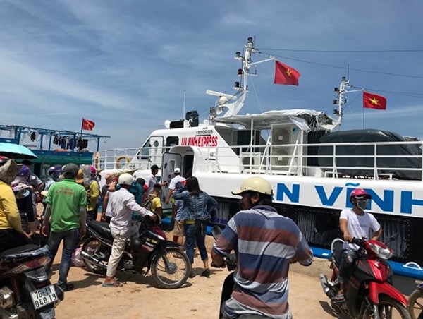 Vận tải biển tuyến Sa Kỳ - Lý Sơn: Hoạt động xuyên Tết