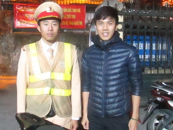 Nhờ 141 tìm được xe SH sau 1 tuần bị mất