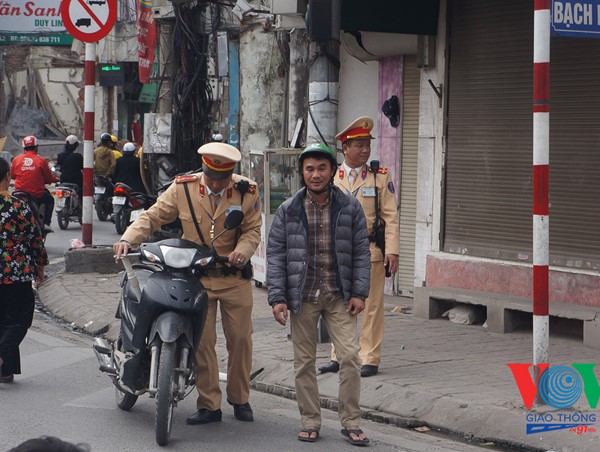 Những lỗi xử phạt tại chỗ, không lập biên bản theo Nghị định 100 