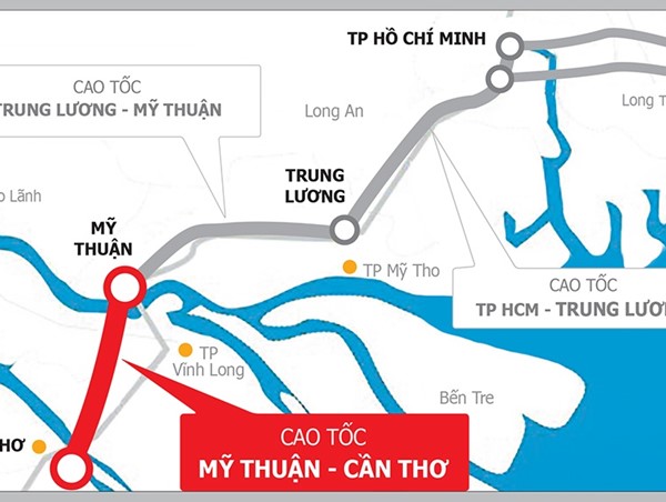 Cao tốc Mỹ Thuận - Cần Thơ: Nhà đầu tư đề xuất giải pháp rút ngắn còn nửa thời gian thực hiện