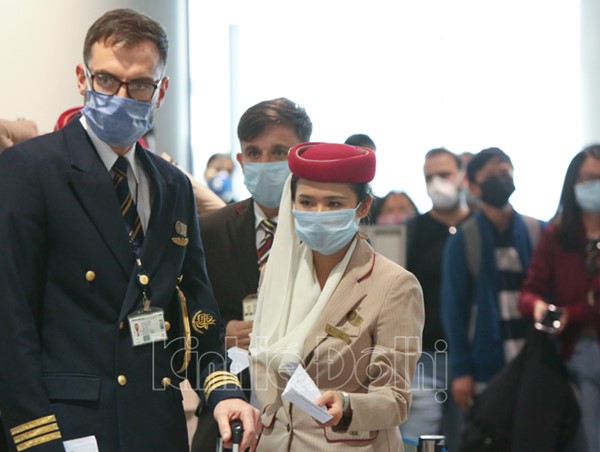 3 chuyến bay đến từ vùng dịch sẽ về tới sân bay Nội Bài trong ngày 21/3