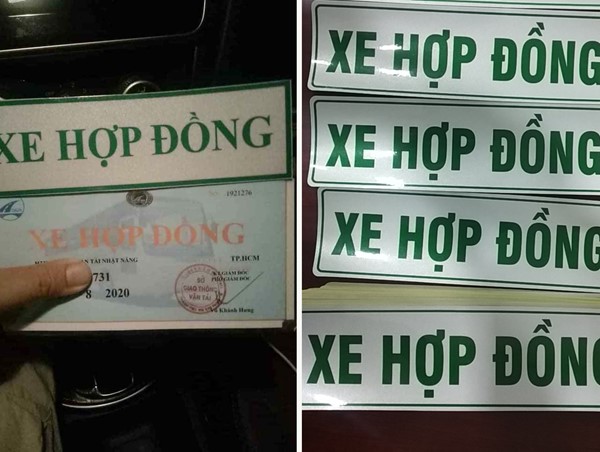 Hà Nội: Hơn 20.000 lái xe taxi công nghệ đề xuất “hoãn” dán chữ lên kính vì dịch Covid-19