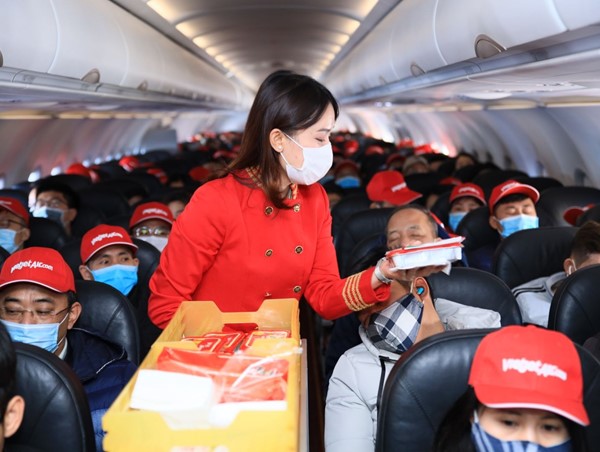 Vietjet tặng triệu mã giảm giá đường bay Hà Nội đi khắp Việt Nam