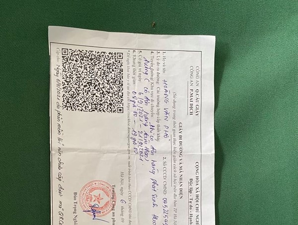 Công an Hà Nội phát hiện, xử lý gần 500 trường hợp vi phạm phòng, chống dịch trong 24 giờ 