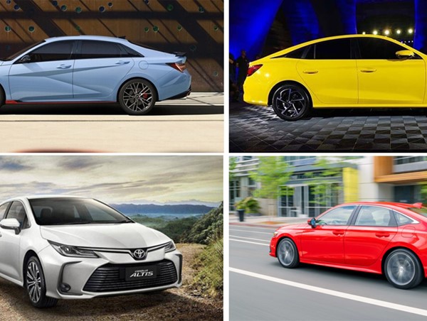Cận cảnh loạt sedan hạng C chuẩn bị ra mắt vào năm 2022