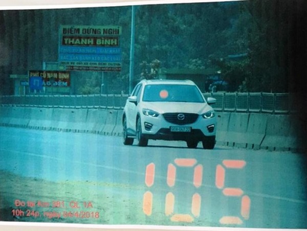 Gần 1 triệu lượt phương tiện vi phạm quá tốc độ trong 6 tháng đầu năm