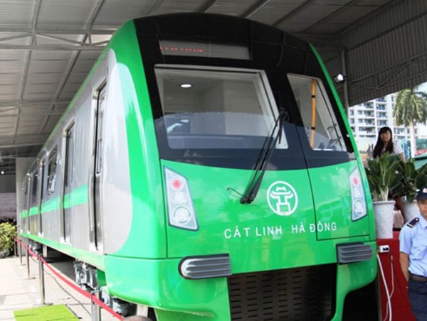 Tháng 8/2018, vận hành thử tuyến đường sắt Cát Linh - Hà Đông