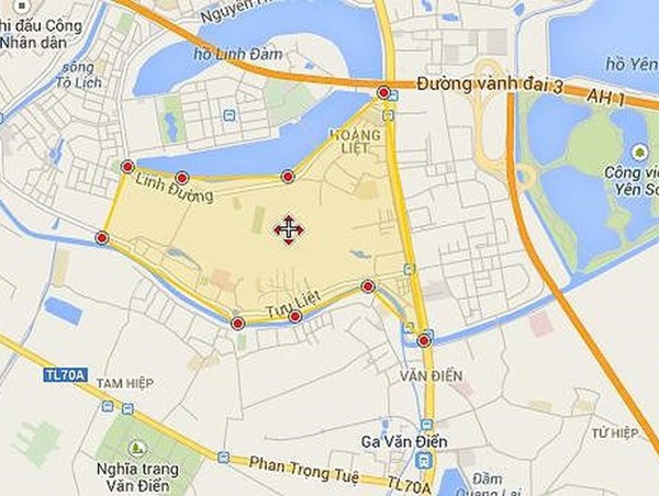 Hà Nội: Sẽ có tuyến đường nối khu đô thị Nam Hồ Linh Đàm với cầu Hòa Bình