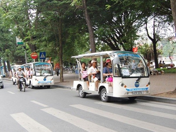 Dừng hoạt động xe điện tuyến hồ Hoàn Kiếm - Hoàng thành Thăng Long