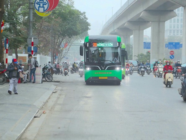 “Xanh hóa” mạng lưới xe buýt vào năm 2030