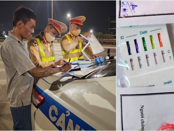 Tài xế xe tải sử dụng ma tuý đá 