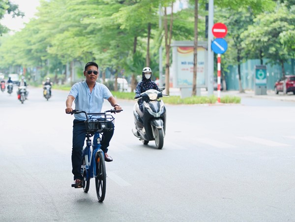 Hà Nội bổ sung 49 trạm xe đạp công cộng