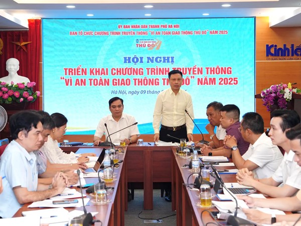 Khởi động chương trình truyền thông “Vì An toàn giao thông Thủ đô” năm 2025