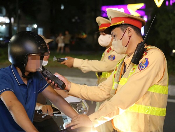 Hiệu quả nhanh từ cao điểm kiểm soát nồng độ cồn