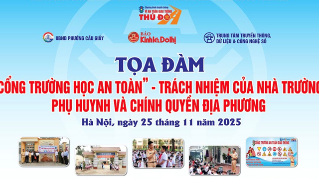 Trực tiếp: “Cổng trường học an toàn" - Trách nhiệm của nhà trường, phụ huynh và chính quyền địa phương”