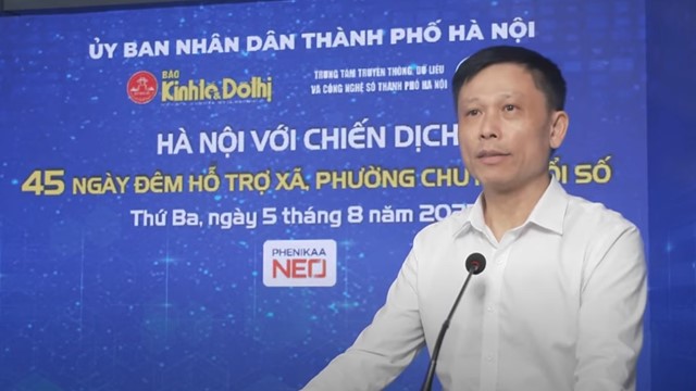 TALKSHOW: Hà Nội với Chiến dịch 45 ngày đêm hỗ trợ xã, phường chuyển đổi số
