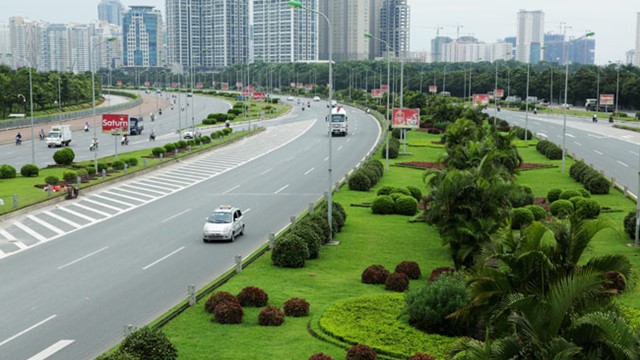 Hà Nội: Tổ chức lại giao thông trên đường gom đại lộ Thăng Long