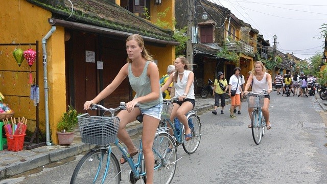 Hội An phát triển giao thông xe đạp