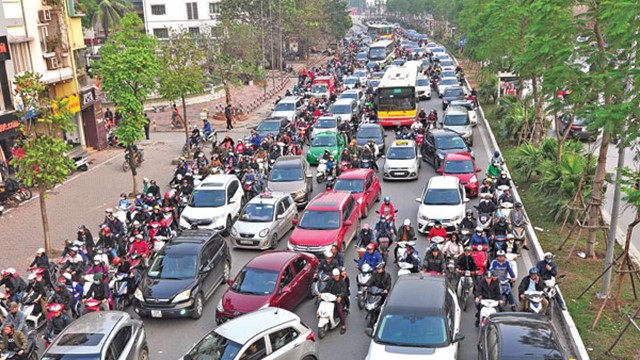 Hà Nội thu phí phương tiện vào nội đô thế nào?