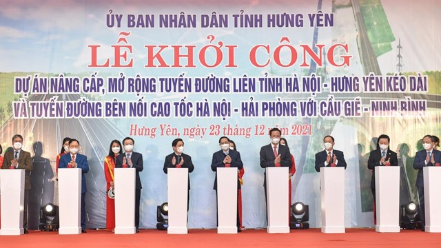 Khởi công hai dự án với tổng vốn đầu tư 4.400 tỷ đồng tại Hưng Yên