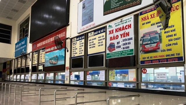 Cận Tết xe khách liên tỉnh vẫn... ế 