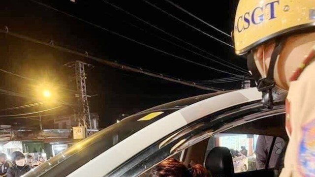 Phạt  nặng nữ Thiếu tá lái xe gây tai nạn liên hoàn trong tình trạng say xỉn