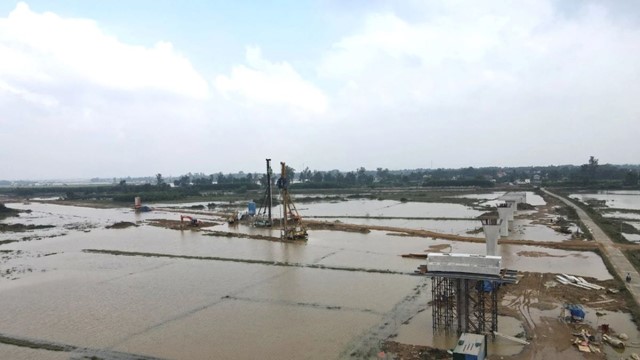 Bắt đầu thi công trở lại một số công trường tại cao tốc Bắc – Nam  