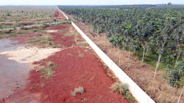 Xây 30km tường rào tránh tái lấn chiếm đất xây sân bay Long Thành