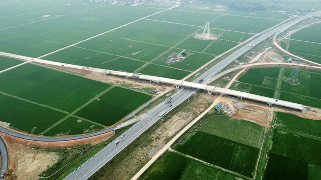 Cao tốc Mai Sơn - QL45 khai thác thêm hai nút giao dịp 30/4