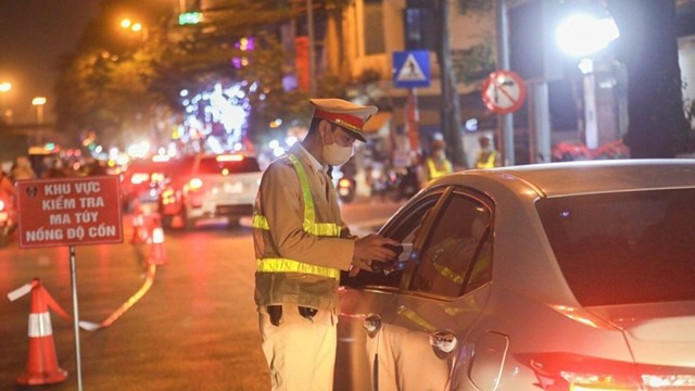 Gần 40% số vụ chống đối cảnh sát giao thông có liên quan nồng độ cồn 