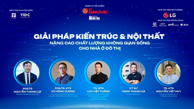 Sáng 26/6, sẽ diễn ra tọa đàm về nâng cao chất lượng không gian sống cho nhà ở đô thị