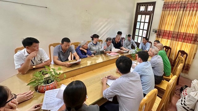 Huyện Thường Tín hoàn thành GPMB phục vụ thi công đường 427 qua xã Hà Hồi