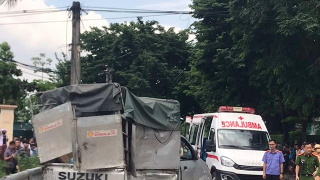 Thông tin mới nhất vụ tai nạn nghiêm trọng làm 4 người chết tại Hoài Đức